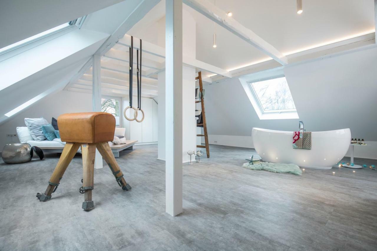 Design-Studiowohnung Haegestrasse Gutersloh Ngoại thất bức ảnh